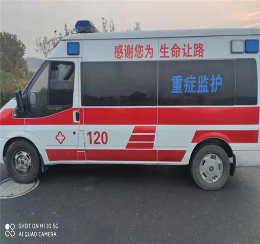 明水救护车出租服务案例3