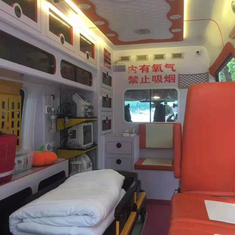 明水癌症租赁救护车转运:为生命护航的科技与人文关怀